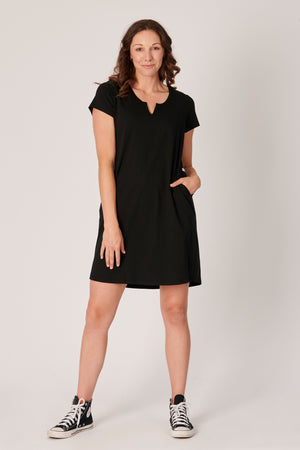 One Ten Willow Betty Dress - Black