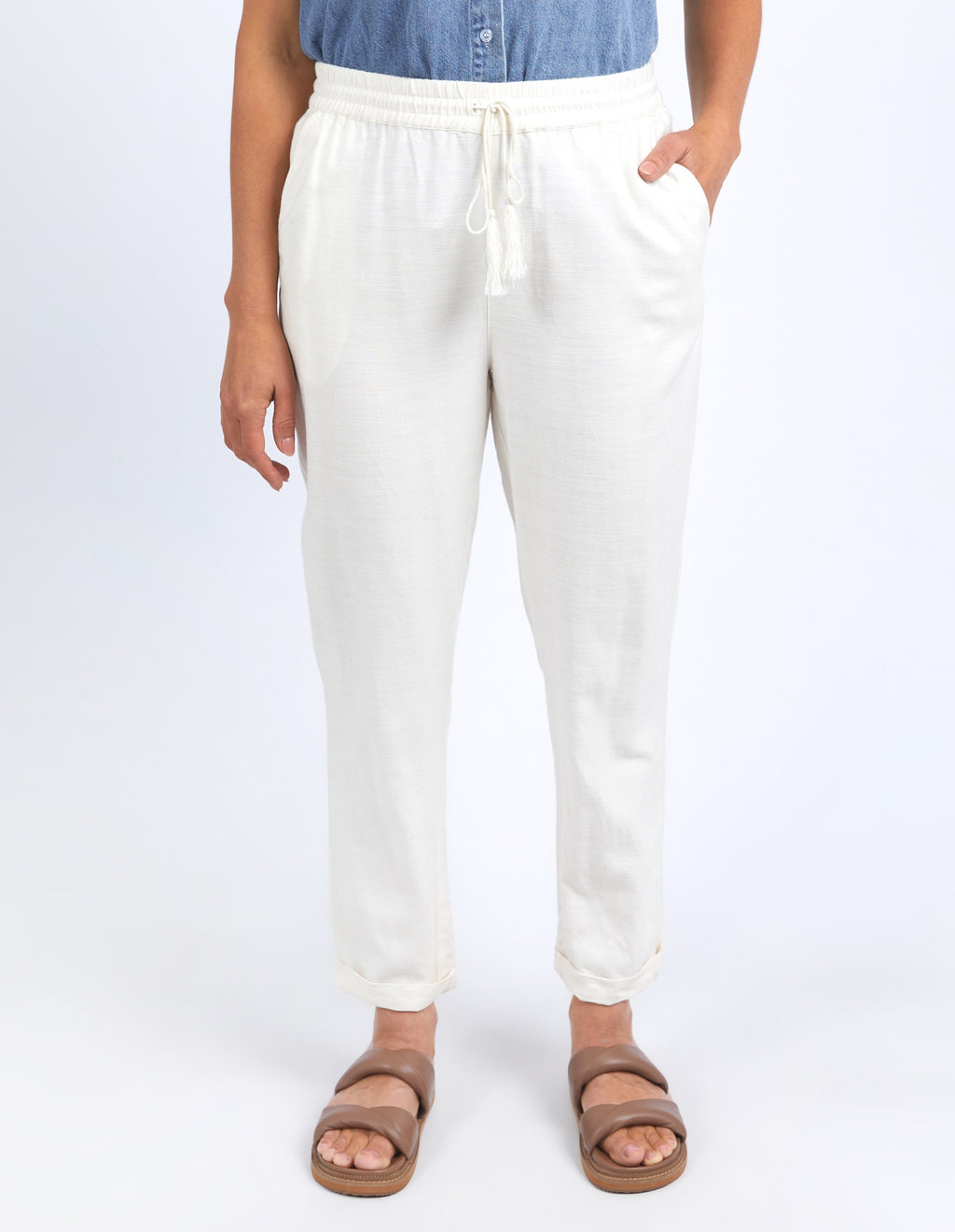 Elm Clem Relaxed Pant - Toasted Coconut