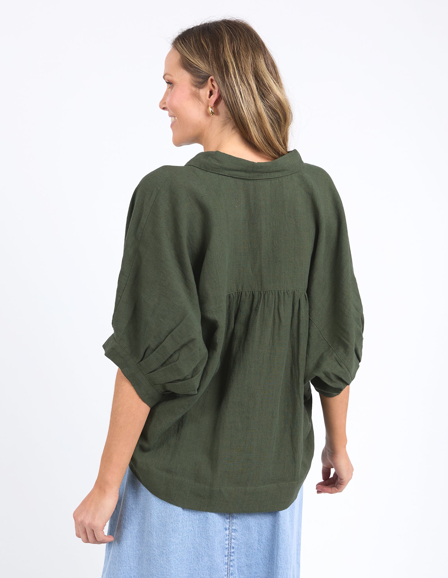 Elm Jemima Shirt - Basil