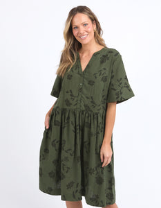 Elm Bramble Dress - Clover