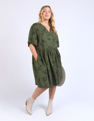 Elm Bramble Dress - Clover