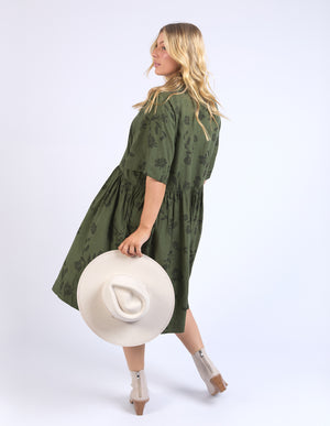 Elm Bramble Dress - Clover