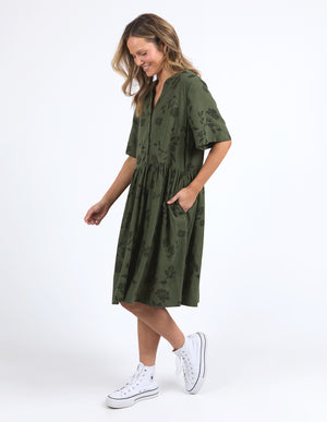 Elm Bramble Dress - Clover