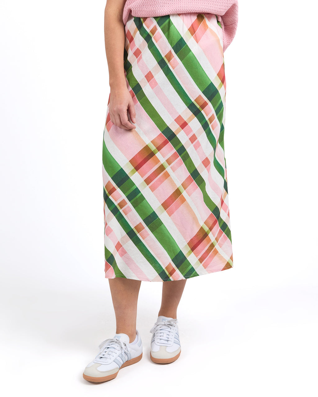 Elm Bree Check Skirt - Check