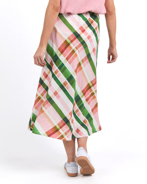 Elm Bree Check Skirt - Check