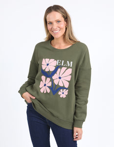 Elm Belle Lula Crew - Clover