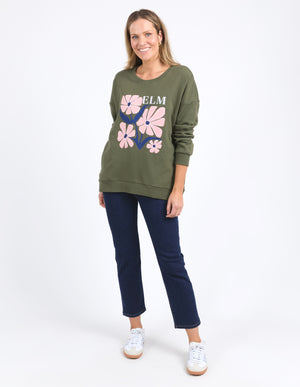 Elm Belle Lula Crew - Clover