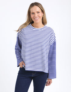 Elm Koki Sweat - Deep Blue