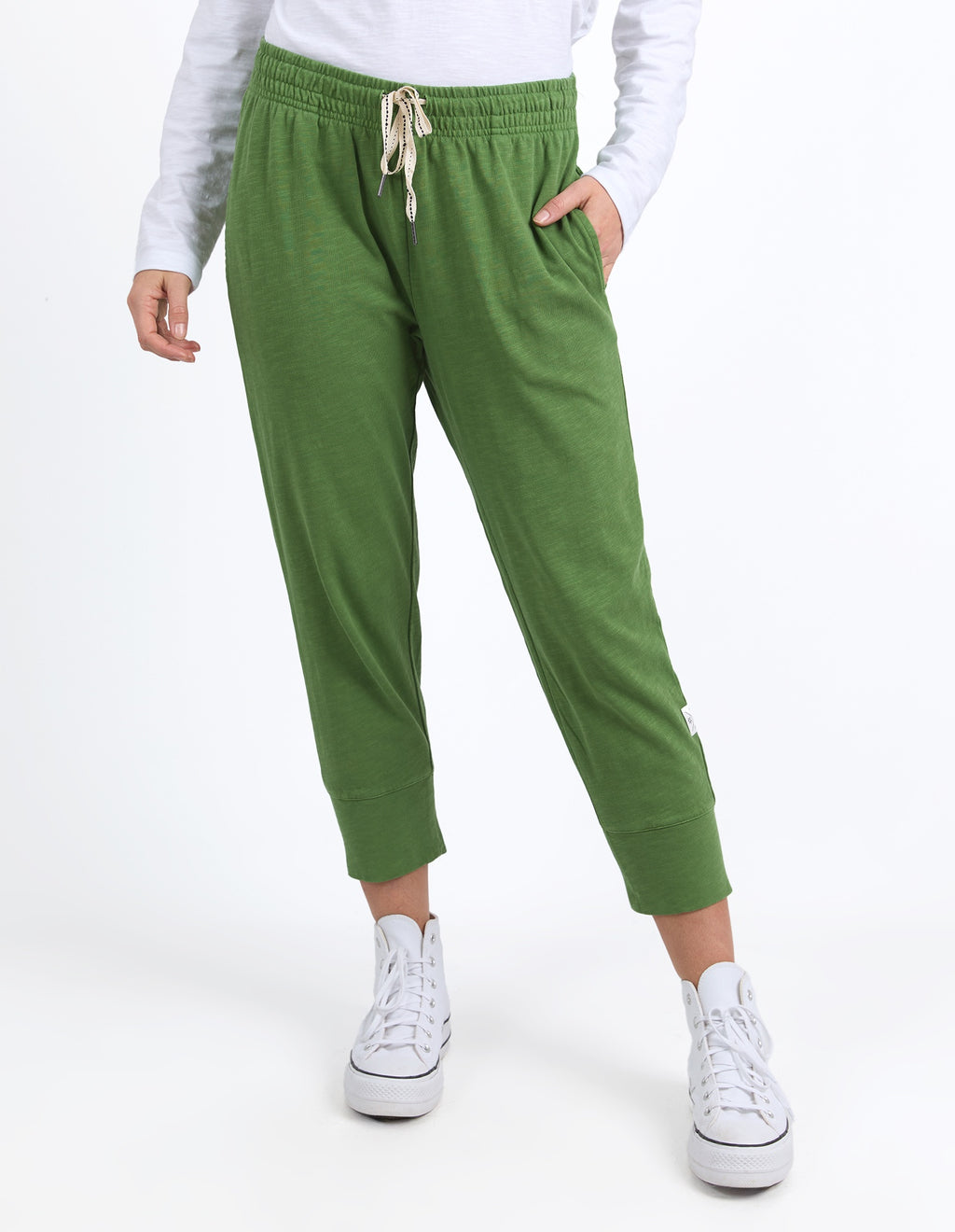 Elm Brunch Pant - Cedar Green