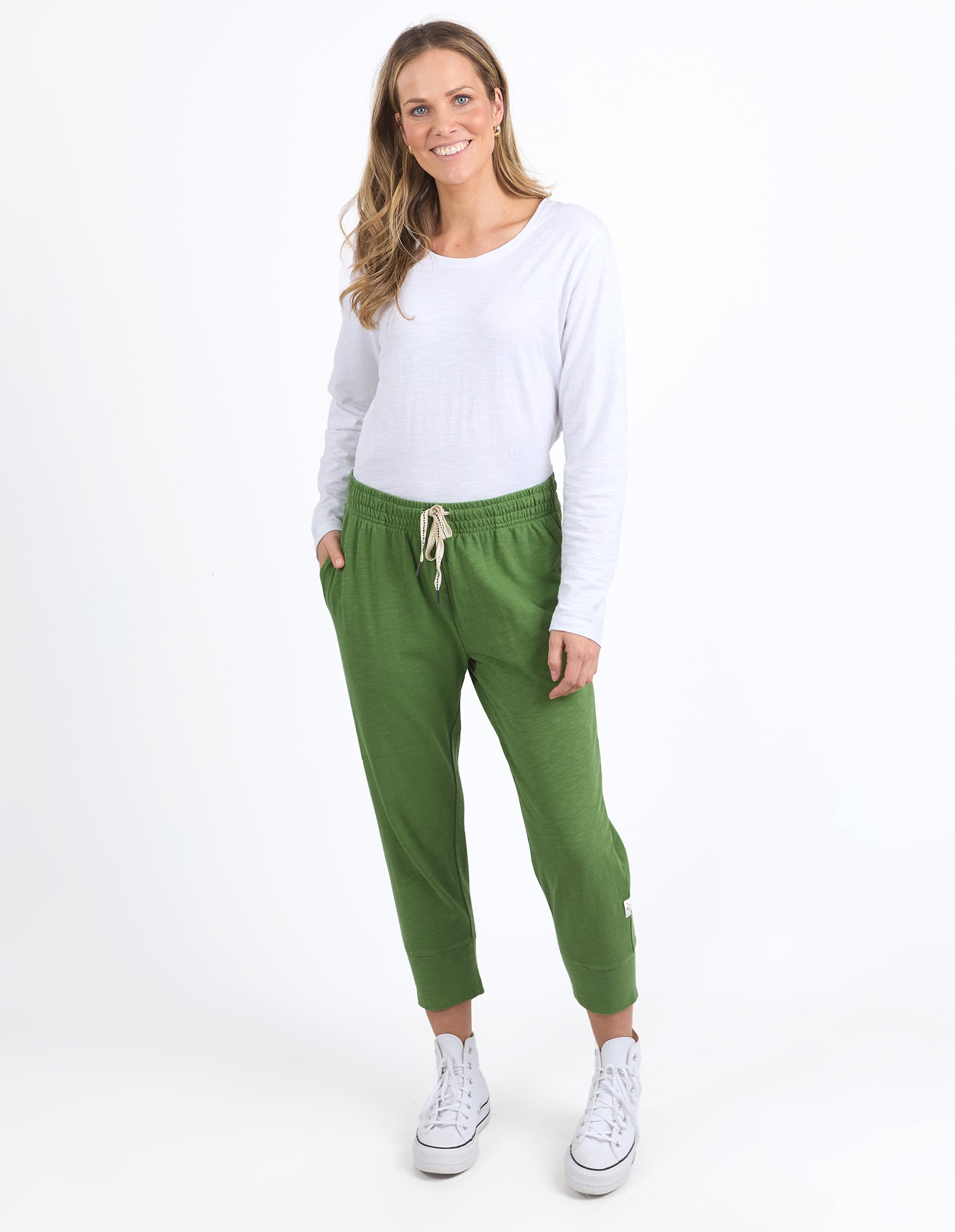 Elm Brunch Pant - Cedar Green