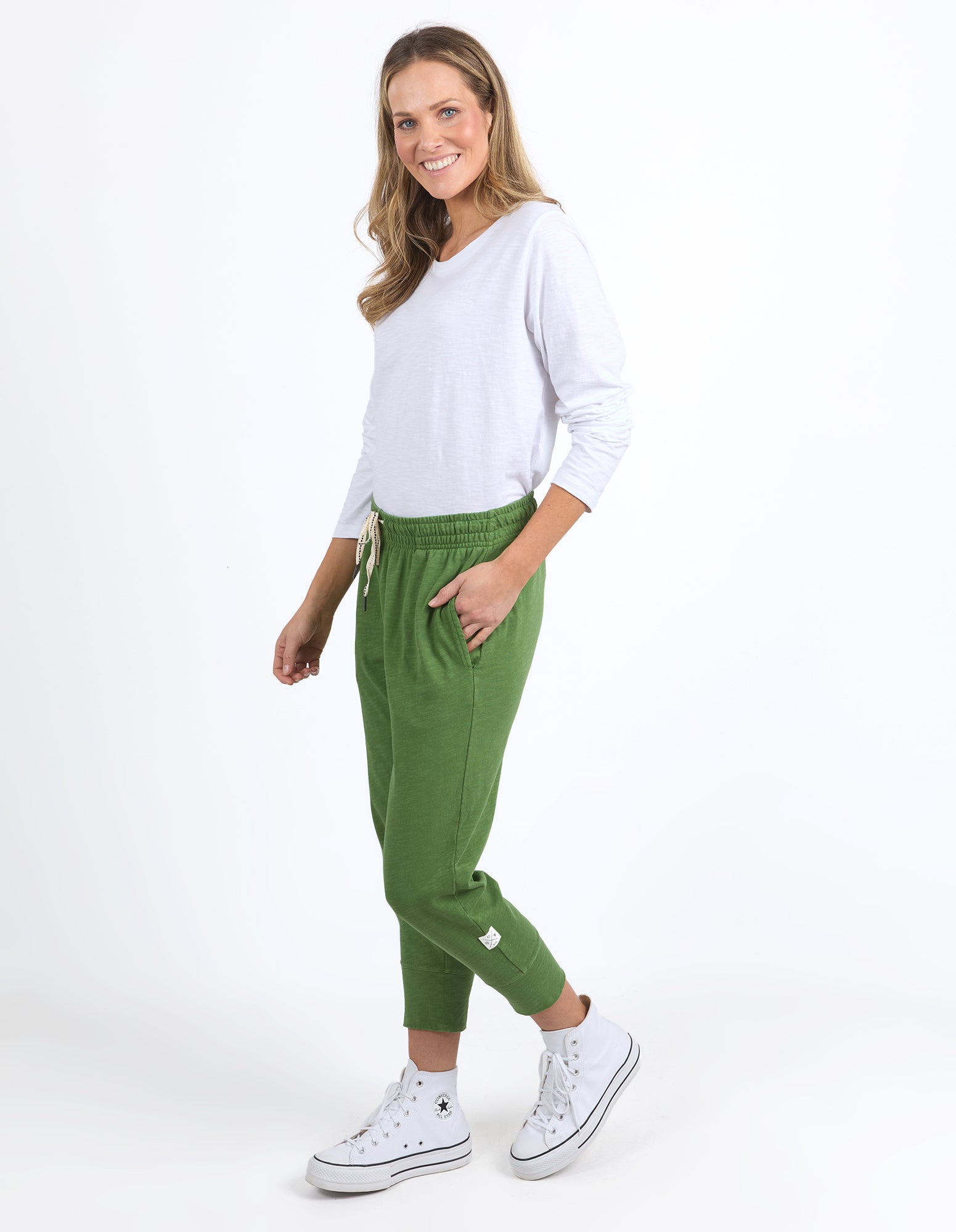 Elm Brunch Pant - Cedar Green