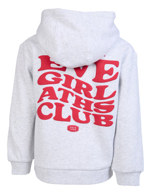 Eve Girl Junior Aths Hoodie - Grey Marle