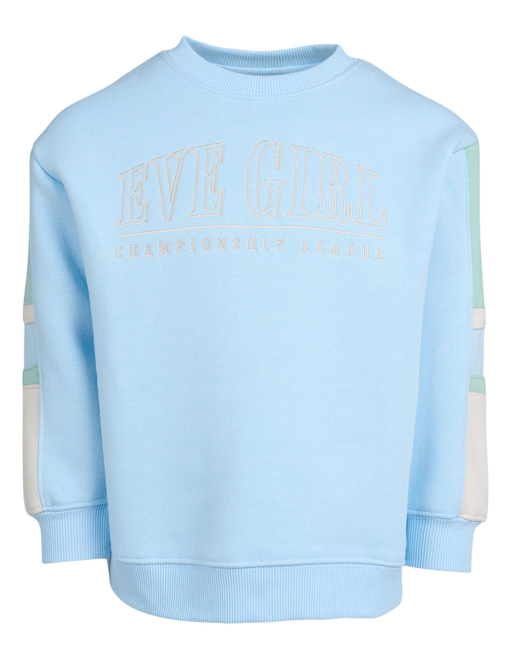 Eve Girl Junior League Panel Crew - Light Blue