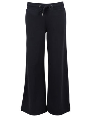 Eve Girl Tween Academy Flare Track Pant - Black