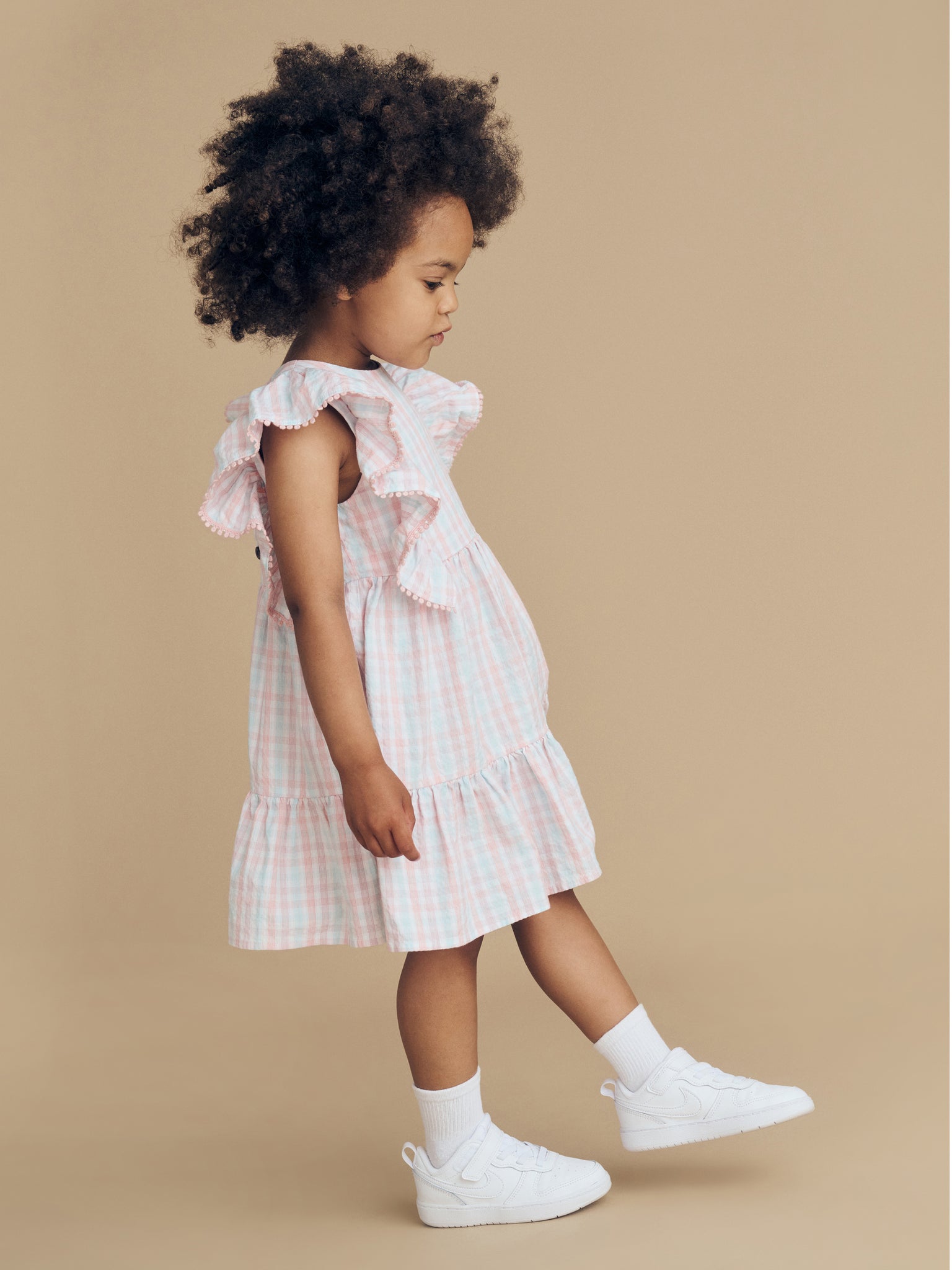 Huxbaby Jewel Check Dress - Multi