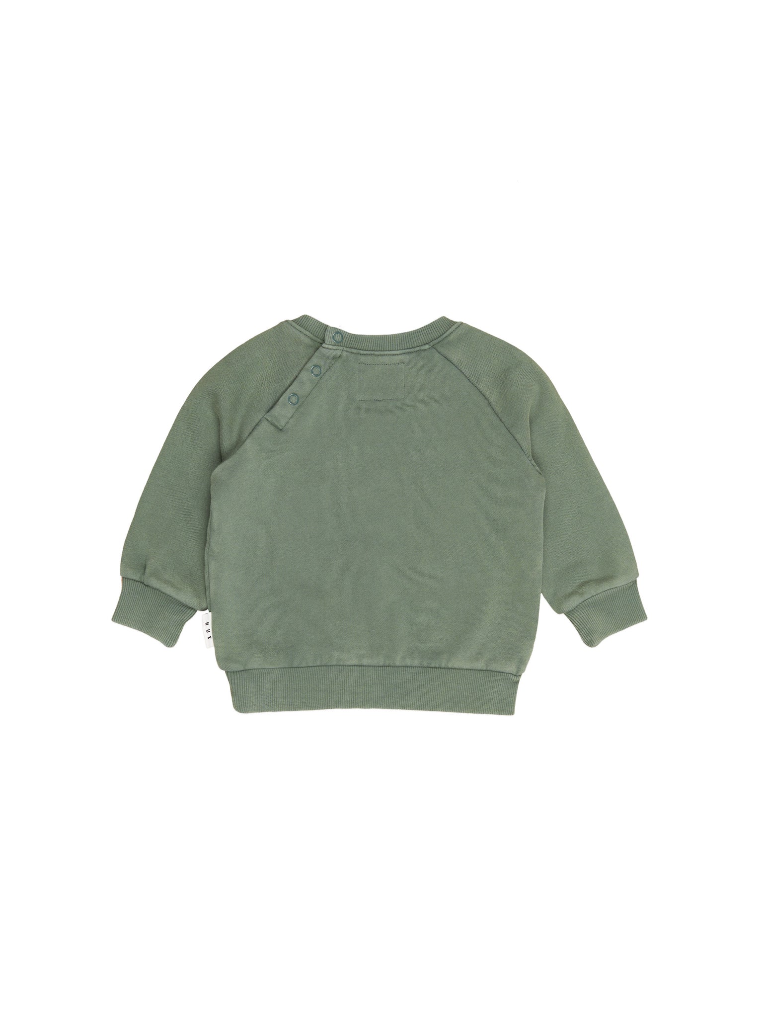 Huxbaby Dino Star Sweatshirt - Washed Green