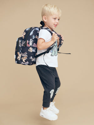 Huxbaby Super Dino Backpack - Black