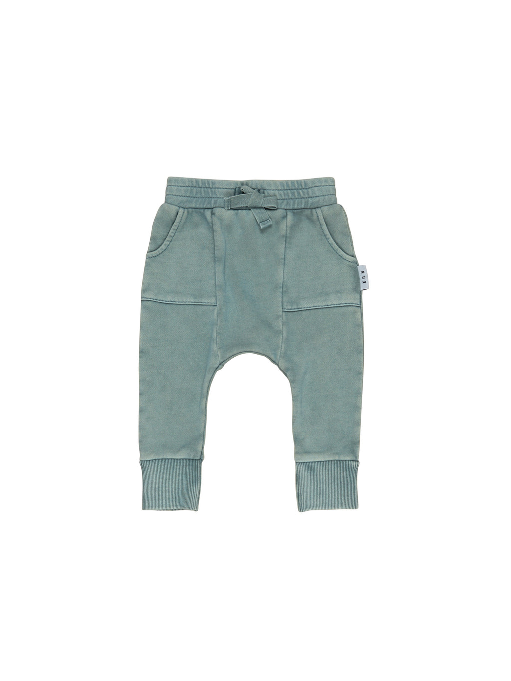 Huxbaby Pocket Drop Crotch Pant - Vintage Slate